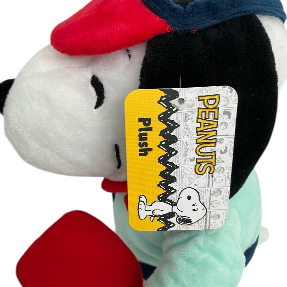 Snoopy Pickleball Plush Stuffed Toy Pickleball Outfit Visor Paddle and Ball 11” - Picture 8 of 15